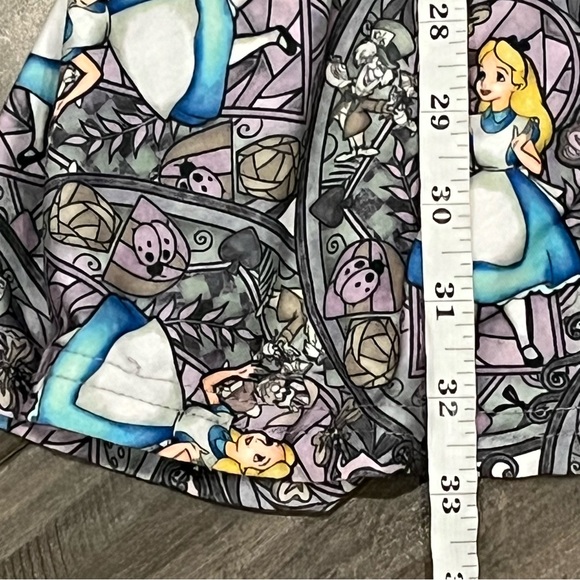 Disney Alice In Wonderland Stained Glass Dress - Size Small - Picture 13 of 15